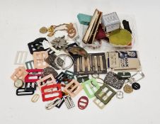 'MP' Handy Guide for Knitting and Crochet metal calculator together with a quantity of bakelite,