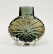 Whitefriars Sunburst vase, designed by Geoffrey Baxter in Willow colourway, 15 cm high  Condition