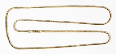 Continental 14ct gold ropetwist necklace, approx. 8.7g