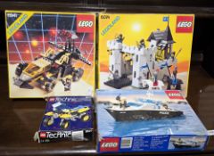 Collection of mostly toys including four boxed sets of Lego (all unchecked), Matchbox gear shifter