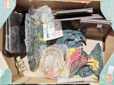 Small quantity ephemera to include Victorian/Edwardian postcards, photographs, three photographs