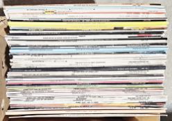 Large quantity of mid and later 20th century LP records to include Nat King Cole, Perry Como,