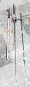 Fishing rod with titanium/graphite frame, model DTL905 and a small quantity associated equipment