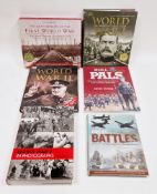 Six books on WW1 and WW2 to include 
