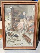 After Arthur J Elsley  Colour print  