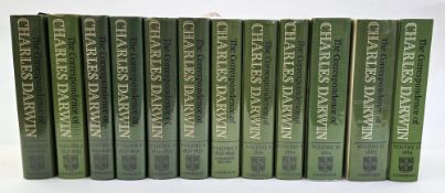 The Correspondence of Charles Darwin in 12 vols, The Cambridge Press, all with d-w (1 box)