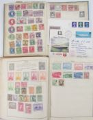 GB & World Stamps: Muddled accumulation in 7 albums/stock-books plus numerous envelopes of mainly