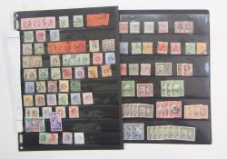 GB & Br Empire stamps: Boxed G-N accumulation, mint and used, on c20 double-sided stock-sheets and