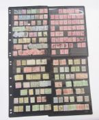 South African Stamps: QV/KEVII colonial states and KGV-QEII Union, mint and used, in black stock-