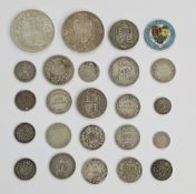 Pre 20 silver UK coins, weight 89 g Condition Report