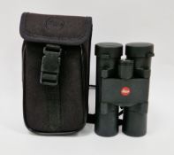 Leica 'Ultravid' binoculars 10x25, in branded case