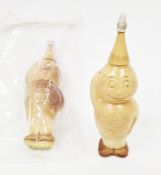 Two advertising Esso ' Handy oil ' oil droplet dispensers in the form of an Esso man, 15cm high