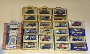 Small quantity of boxed Lledo Days Gone together with a Confused.com robot