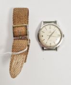 Vintage Ebel automatic wristwatch, the dial with baton and Arabic hour markers, date window at the