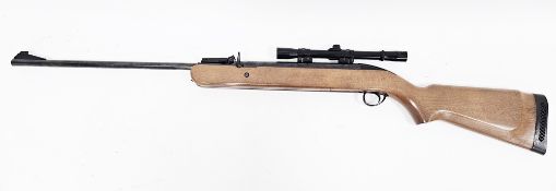 BSA Airsporter .22 under-lever air rifle, Serial no. GL20623, a Japanese Nikkosterling mountie
