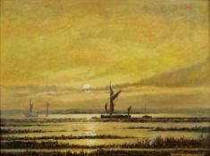 Keith Burtonshaw (British, 1930-2008) Oil on panel 