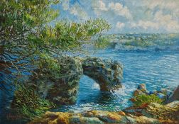 Jose Manresa (Spanish, 20th century) Oil on canvas 