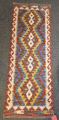 Chobi kilim runner, 149cm x 55cm