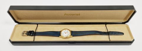 Five lady's wristwatches, comprising a Seiko quartz, Opolis, Sekonda, Michel Herbelin and a boxed