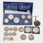 French, 1760s (176?), mounted Ecu, coin has weight adjustments on reverse, so last digit is not