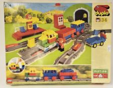Quantity of vintage children's board games and jigsaws to include Duplo 730 boxed set, 'The