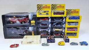 Collection of boxed diecast models to include Classico Collezione Ferrari 1972 312 P 7 Racing Fuel