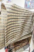 Large Oxnam hand woven jute rug, 240cm x 170cm  Condition Report Additional photos uploaded