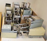 Large collection of electrical metal-cased units (please note VAT will be payable on the hammer)