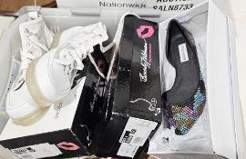 Large quantity of 21st century shoes and bags, to include Beverley Feldman, Kennel Schmenger,