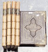 Four volumes of The Nations Pictures published by Cassell & Company Limited, dated between 1901