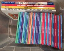 Quantity of Rupert annuals, Charlie Brown dictionary, The Dandy annual, Thomas the Tank Engine