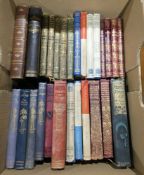 Prize bindings for the Hulme Grammar School, 2 vols, one dated 1898 the other 1899 for J Froggatt,