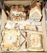 Gouda Koninklijk Goedewaagen ceramic house with tap, 18cm high, a Royal Doulton Seriesware Oliver