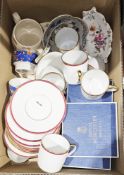 Collection of ceramic items including a Limoges part coffee service, Royal Doulton Bunnykins,