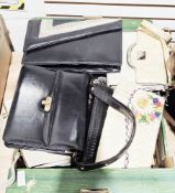 Various vintage handbags to include Peter Kiser, Krug, Patrick Cox, Mappin & Webb, etc and a 1960'