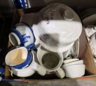 Mixed lot of ceramics and collectable items including Royal Doulton Carlyle milk jug and sugar bowl,