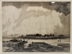 Eliab George Earthrowl (1878-1965) Aquatint and etching 