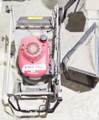Honda HRB425C petrol lawnmower with grass cutting box