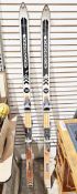 Pair of Rossignol Roc competition skis, 178cm long (please note VAT will be payable on the hammer)