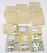 GB & Rest of World stamps: Boxed accumulation with GB decimal face value c£100, late 19thC to