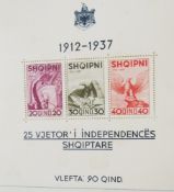 World stamps: Accumulation in 13 albums/stock-books of mint and used, mid 1800s to modern; mainly