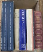 Quantity of books relating to art and art history and collecting, to include Sotheby's Year Books,