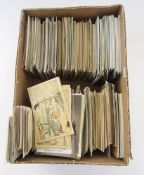 Quantity of postcards to include portraits, flowers, set of original drawings after Caldecott, and