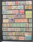 Stamps of Sweden: Muddled mint & used accumulation in 8 stock-books from late 1800s to modern -
