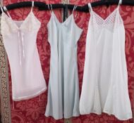 Assorted petticoats and half-slips to include Oscar De La Renta, Victoria's Secret, embroidered,