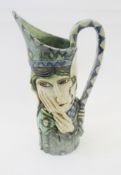 Amanda Popham, earthenware jug, 