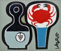 Simon Laurie (Scottish, contemporary) Acrylic on panel 