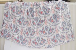 Two pairs of Colefax & Fowler-style curtains