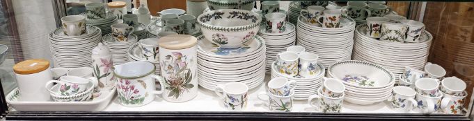 Portmeirion Botanic Garden pattern part dinner service and other wares, composite printed marks,