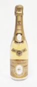 Bottle of 1997 Louis Roederer Cristal champagne, 750ml, 12% vol Provenance:  Hicks Beach Estate.